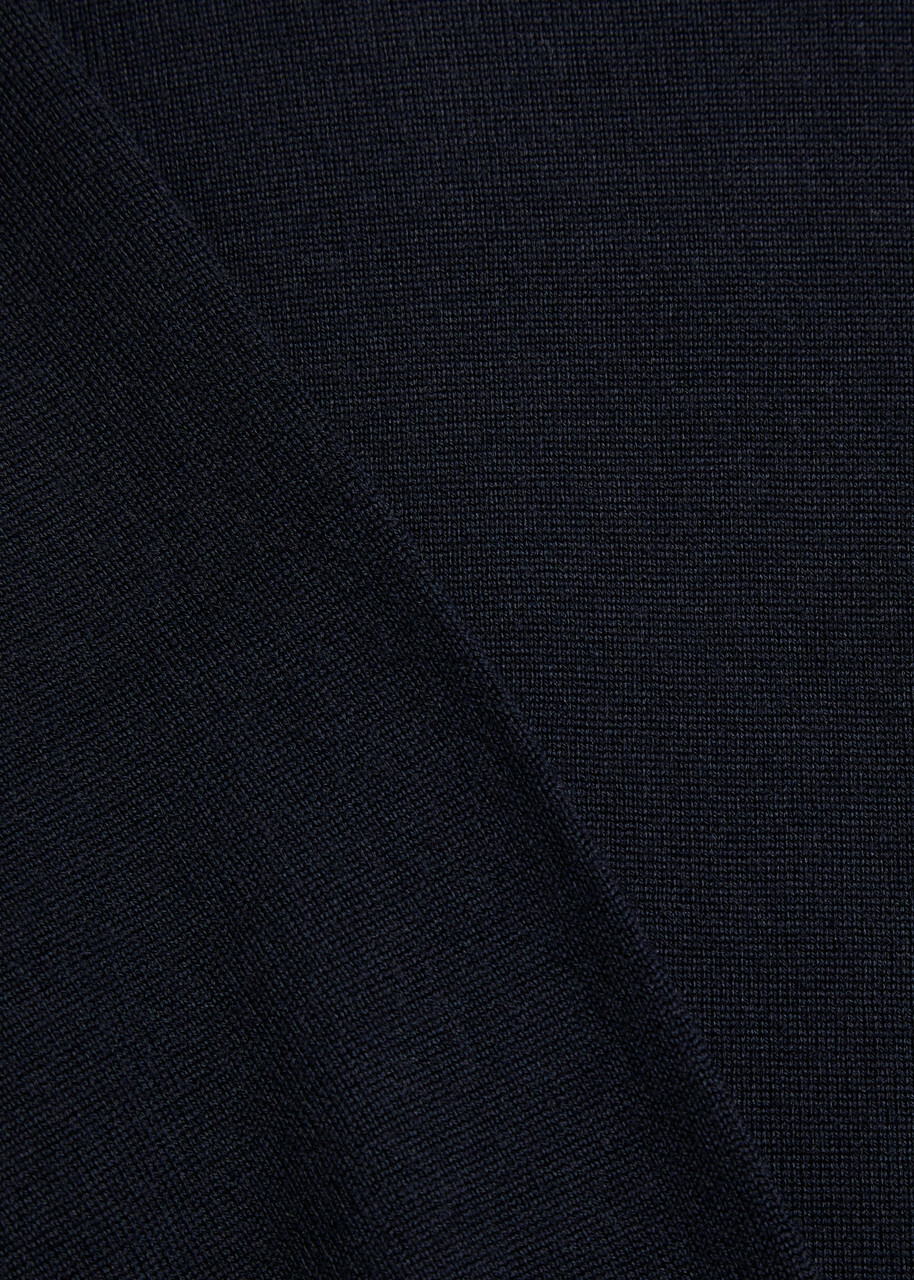 Officine Générale Nina Merino Wool Jumper Navy