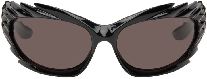 Photo: Balenciaga Black Spike Sunglasses