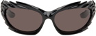 Balenciaga Black Spike Sunglasses