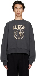 Recto Gray 'LLEGE' Sweatshirt