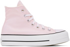 Converse Pink Chuck Taylor All Star Lift Platform Sneakers