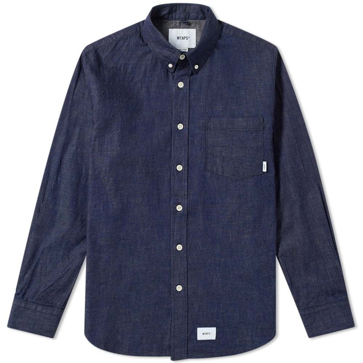 Photo: WTAPS BD Denim Shirt Blue