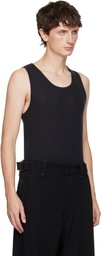 LEMAIRE Black Debardeur Tank Top