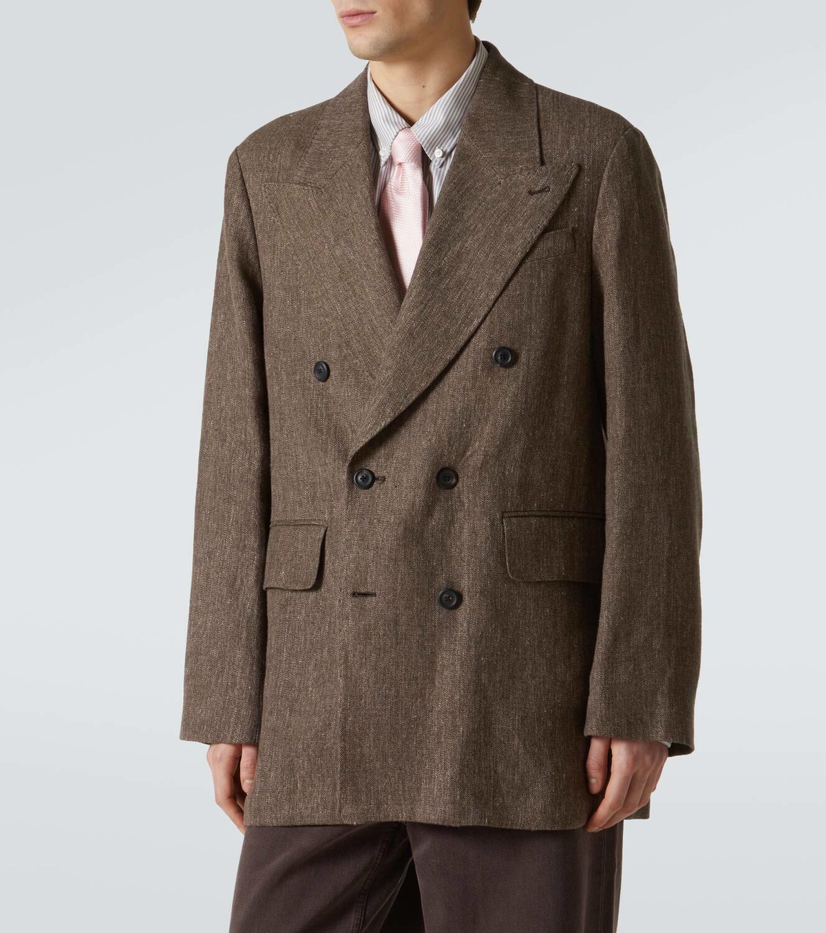 Our Legacy Sharp DB linen and cotton blazer Our Legacy