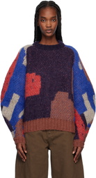 Henrik Vibskov Multicolor Mohairy Knit Sweater