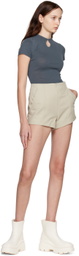 Bec + Bridge Beige Rina Shorts