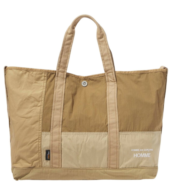 Photo: Comme des Garçons Homme Patchwork tote bag