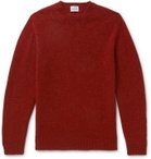 Kingsman - Shetland Wool Sweater - Burgundy