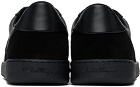 Ferragamo Black Signature Low Sneakers