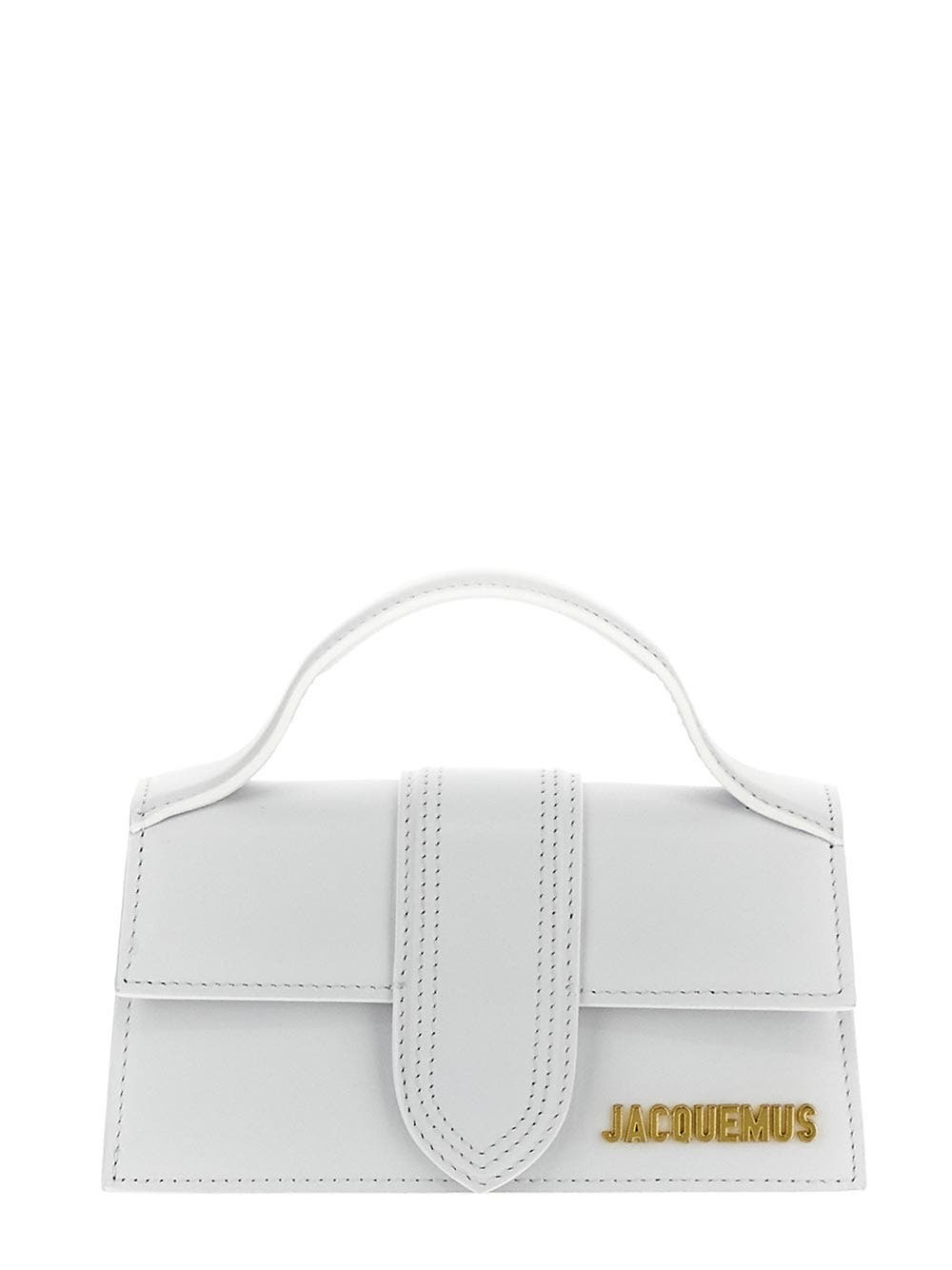Sac à Main Jacquemus Le Bambino Long - Blanc - 100% Cuir - Neuf Avec étiquettes (Brand New)