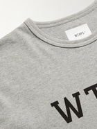 WTAPS - Logo-Print Cotton-Jersey T-Shirt - Unknown