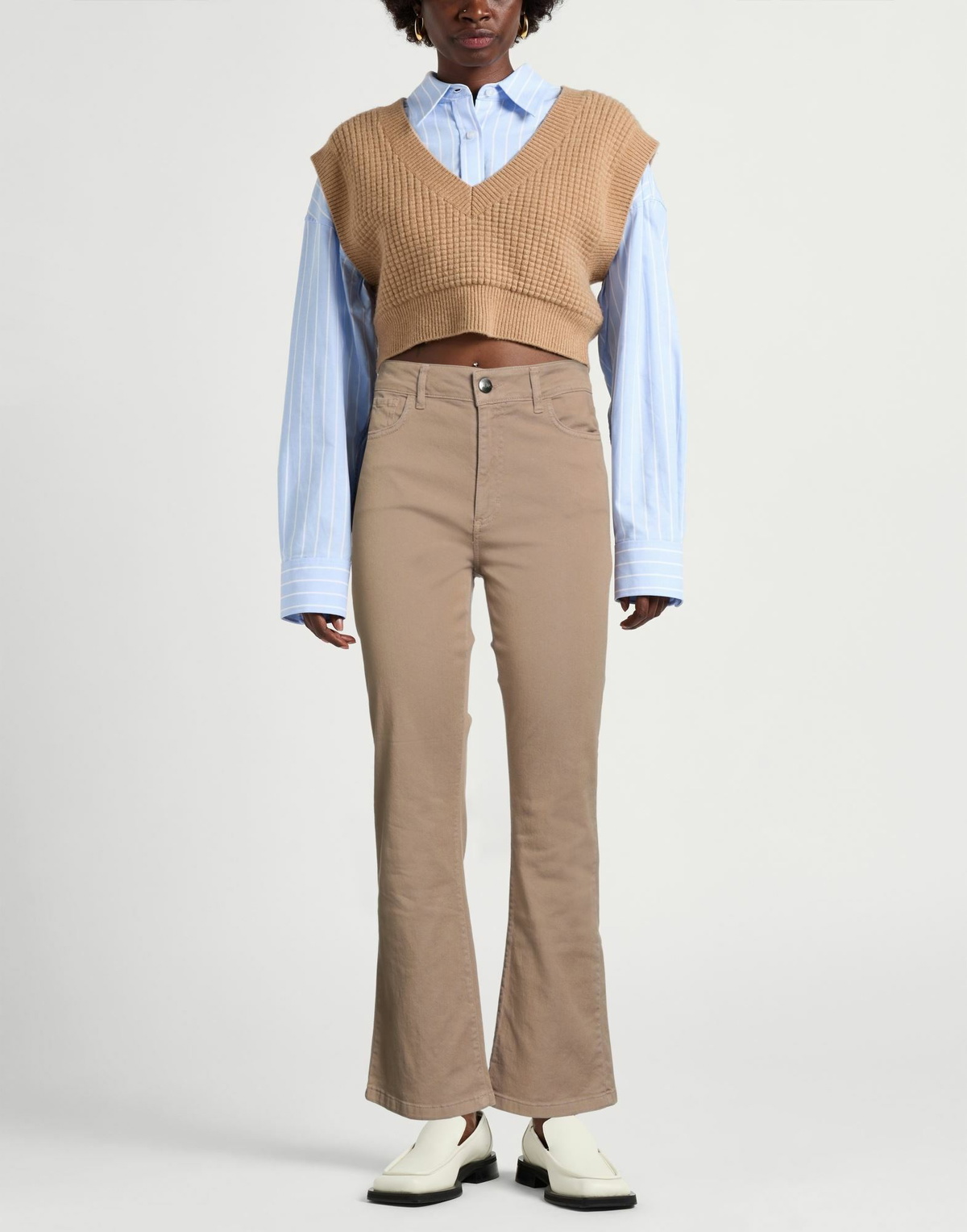 Jijil Womens Pants Khaki