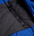Lanvin - Oversized Two-Tone Cotton-Blend Down Hooded Jacket - Men - Royal blue
