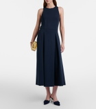 'S Max Mara Cannone cotton-blend jersey midi dress