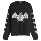 Heresy Men's Bats Long Sleeve T-Shirt in Black