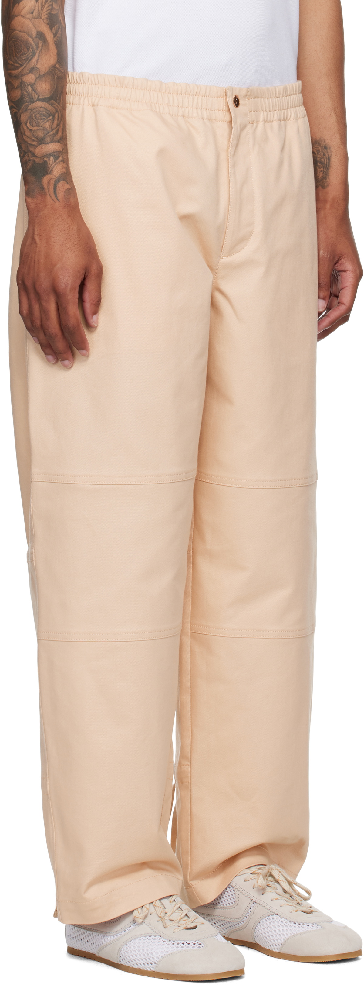 Moncler Genius Moncler x Gilga Farm Pink Drawstring Trousers