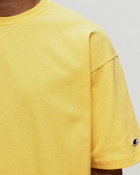 Champion T T Shirt Yellow - Mens - Shortsleeves