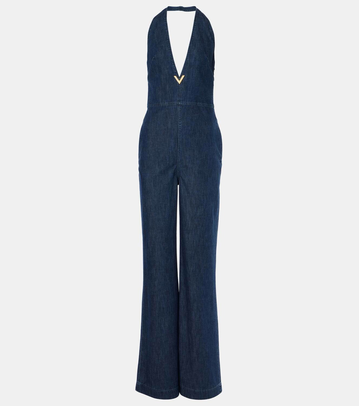 Valentino VGold denim jumpsuit