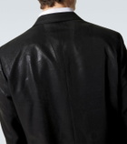 Maison Margiela Double-breasted virgin wool blazer
