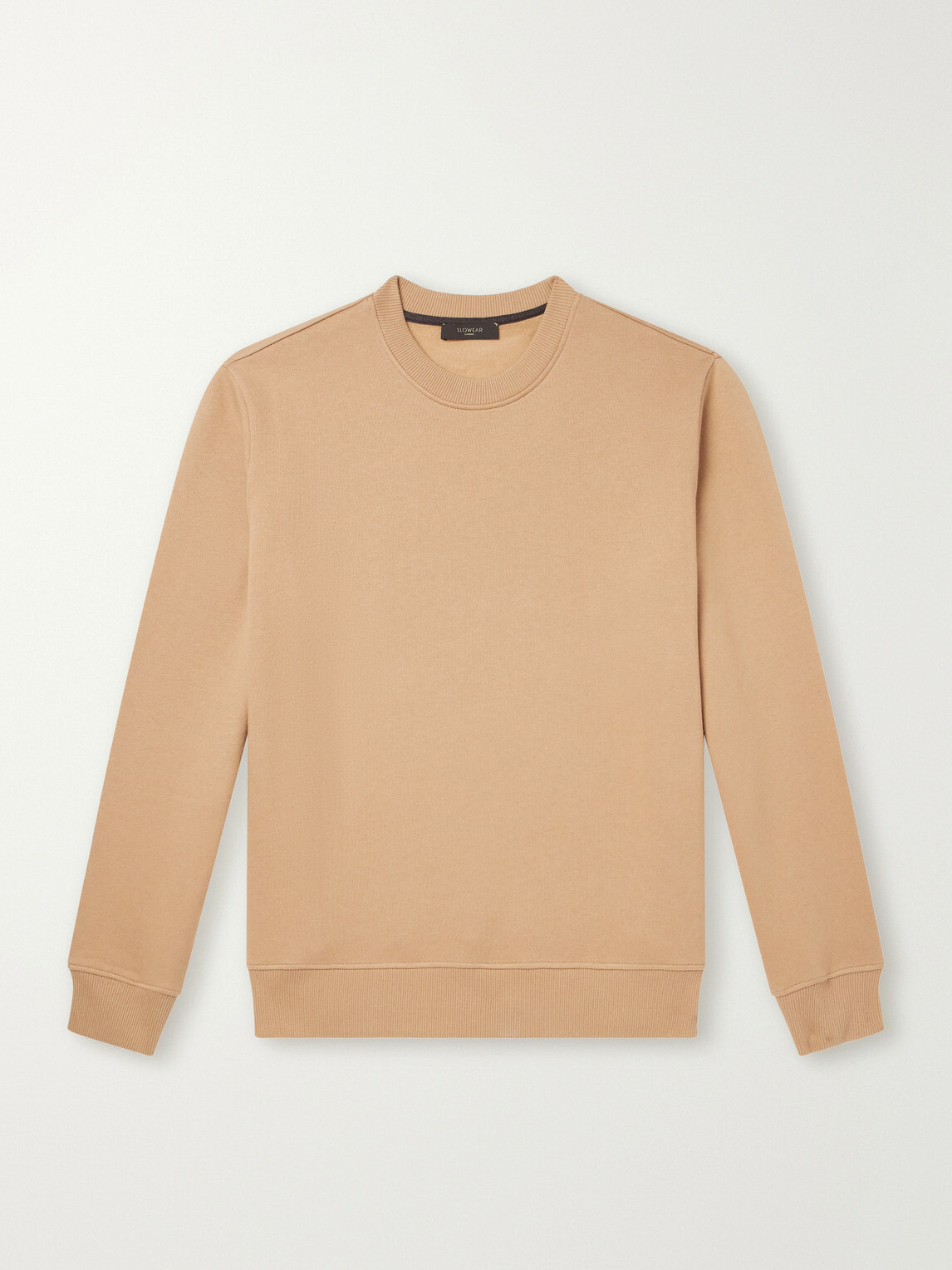 Slowear - Zanone Cotton and Cashmere-Blend Jersey Sweatshirt - Neutrals