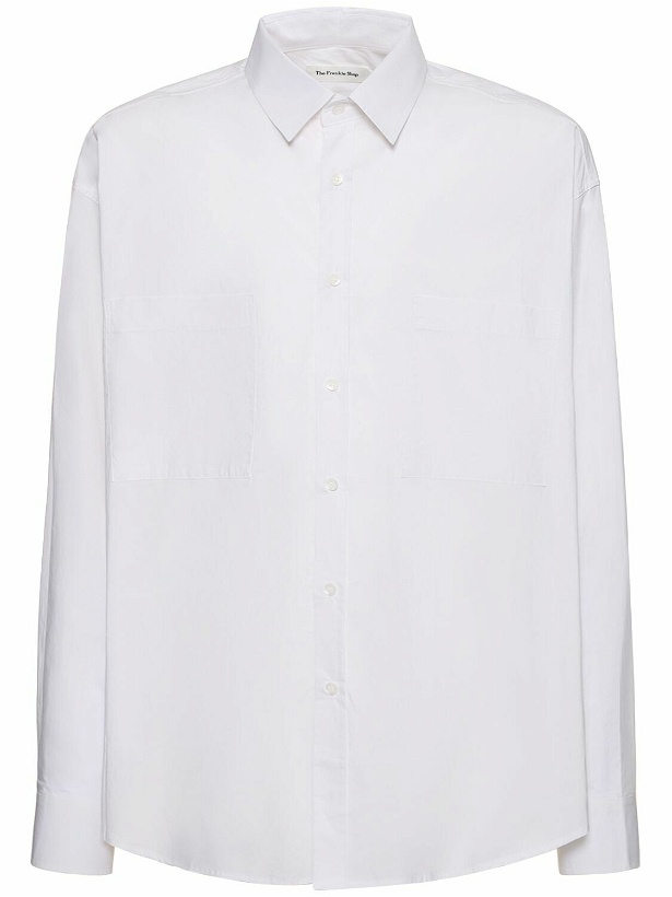 Photo: THE FRANKIE SHOP - Gus Oversize Cotton Shirt