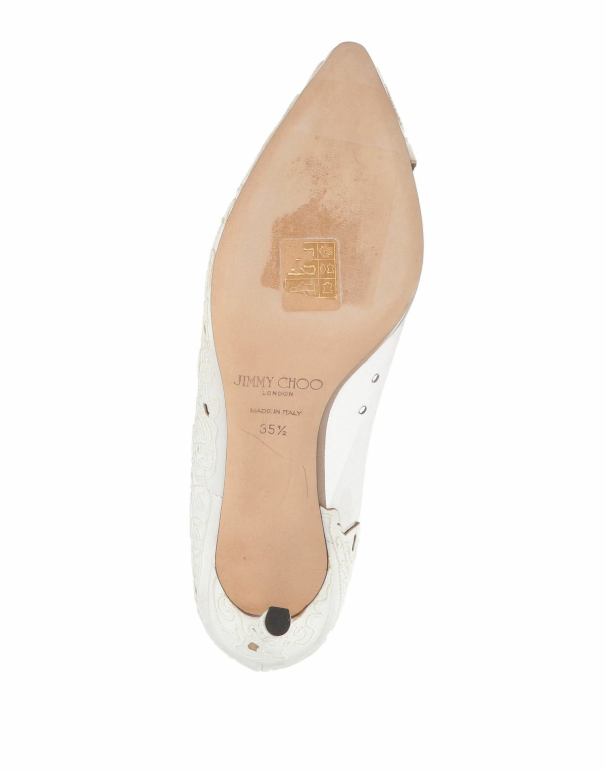 Jimmy Choo Womens Pumps in White