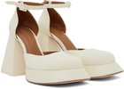 Shushu/Tong Off-White Platform Heels