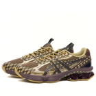 Asics US7-S Gel-Kenetic Fluent Sneakers in Beniimo Purple/Lemongrass