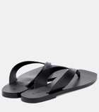 A. Emery Kinto leather thong sandals