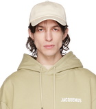 Jacquemus Off-White Le Papier 'La Casquette Jacquemus' Cap