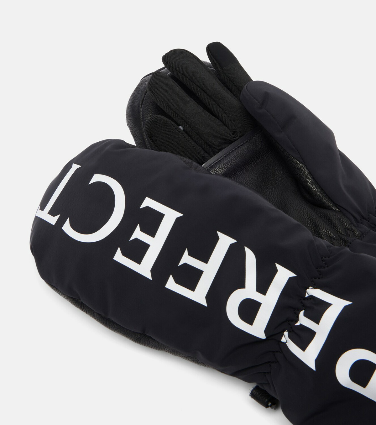 Perfect Moment Logo ski mittens