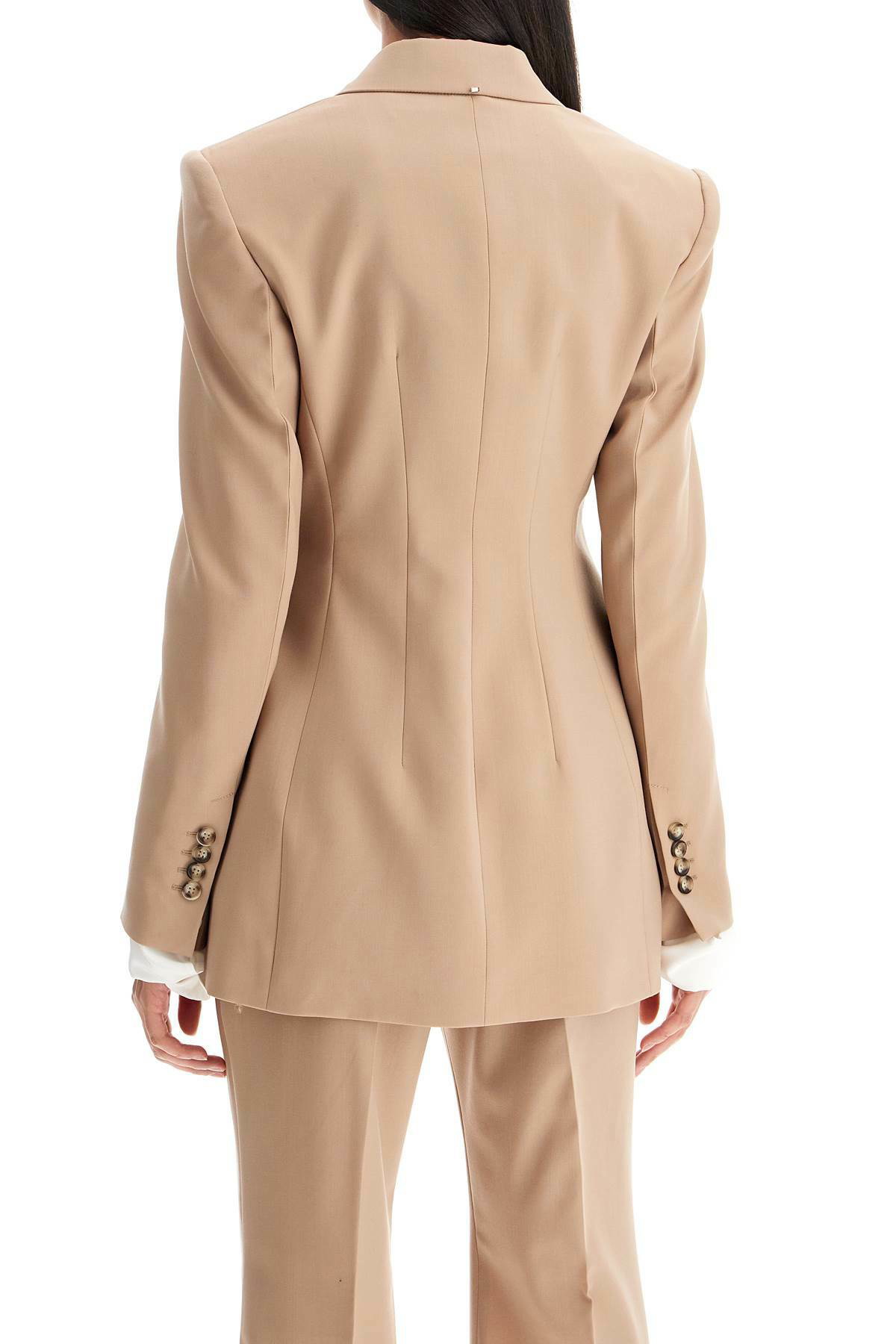 SPORTMAX 'adamo double-breasted stretch wool Beige Sportmax