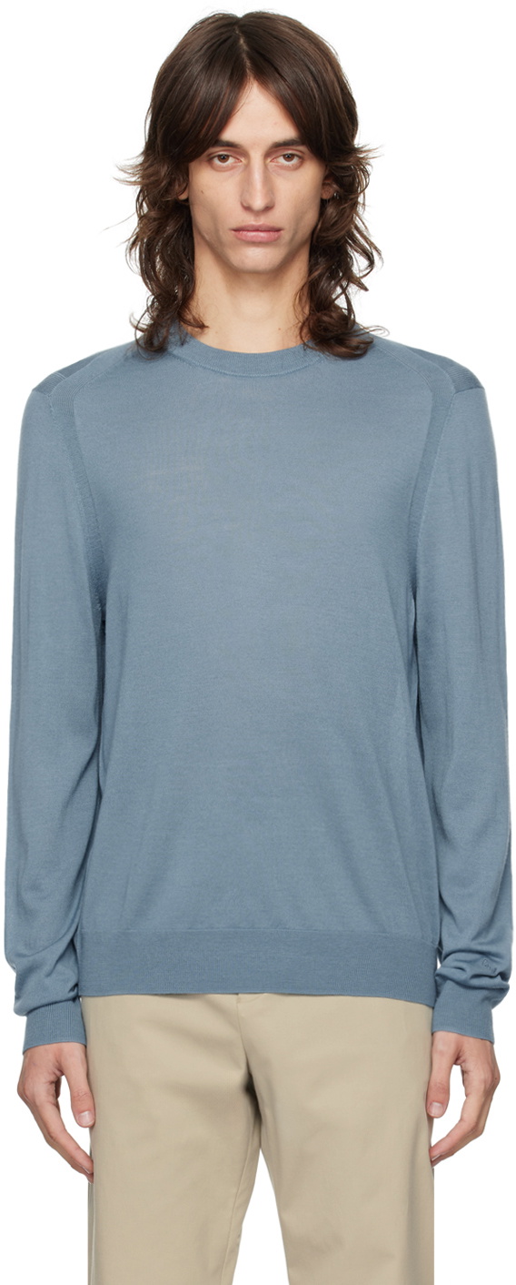 Paul Smith Blue Crewneck Sweater