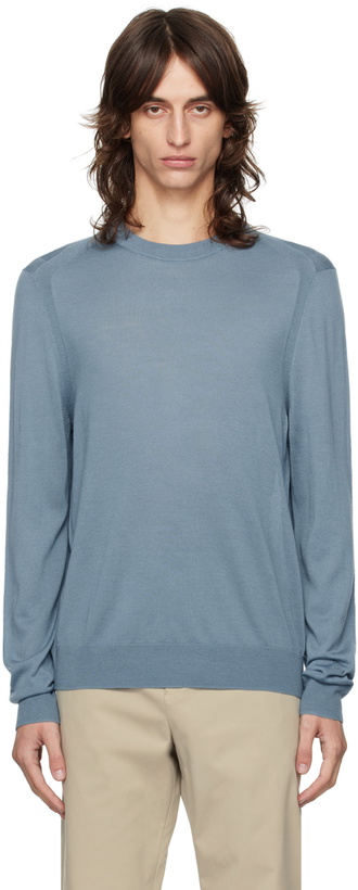 Photo: Paul Smith Blue Crewneck Sweater