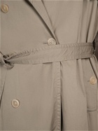 BALENCIAGA - Cotton Twill Trench Coat