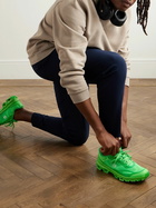 LOEWE - ON Cloudventure 2.0 Rubber-Trimmed Mesh Sneakers - Green