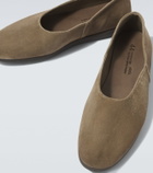 Stòffa Suede slip-on shoes