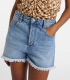 Isabel Marant Lesia high-rise denim shorts