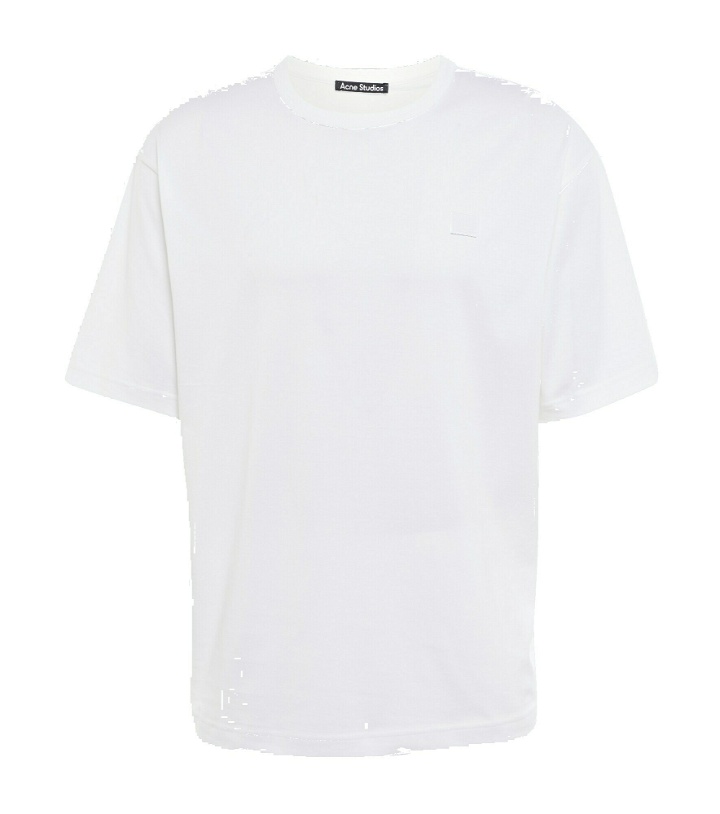 Photo: Acne Studios - Face cotton jersey T-shirt