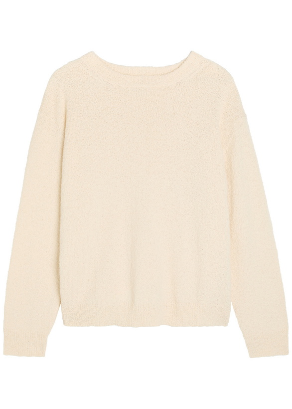 Photo: Suzie Kondi Kismet Cotton-knit Jumper Ecru