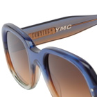 Cubitts x YMC Killy Sunglasses in Triple Gradient 