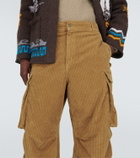 Alanui Velvet corduroy cargo pants