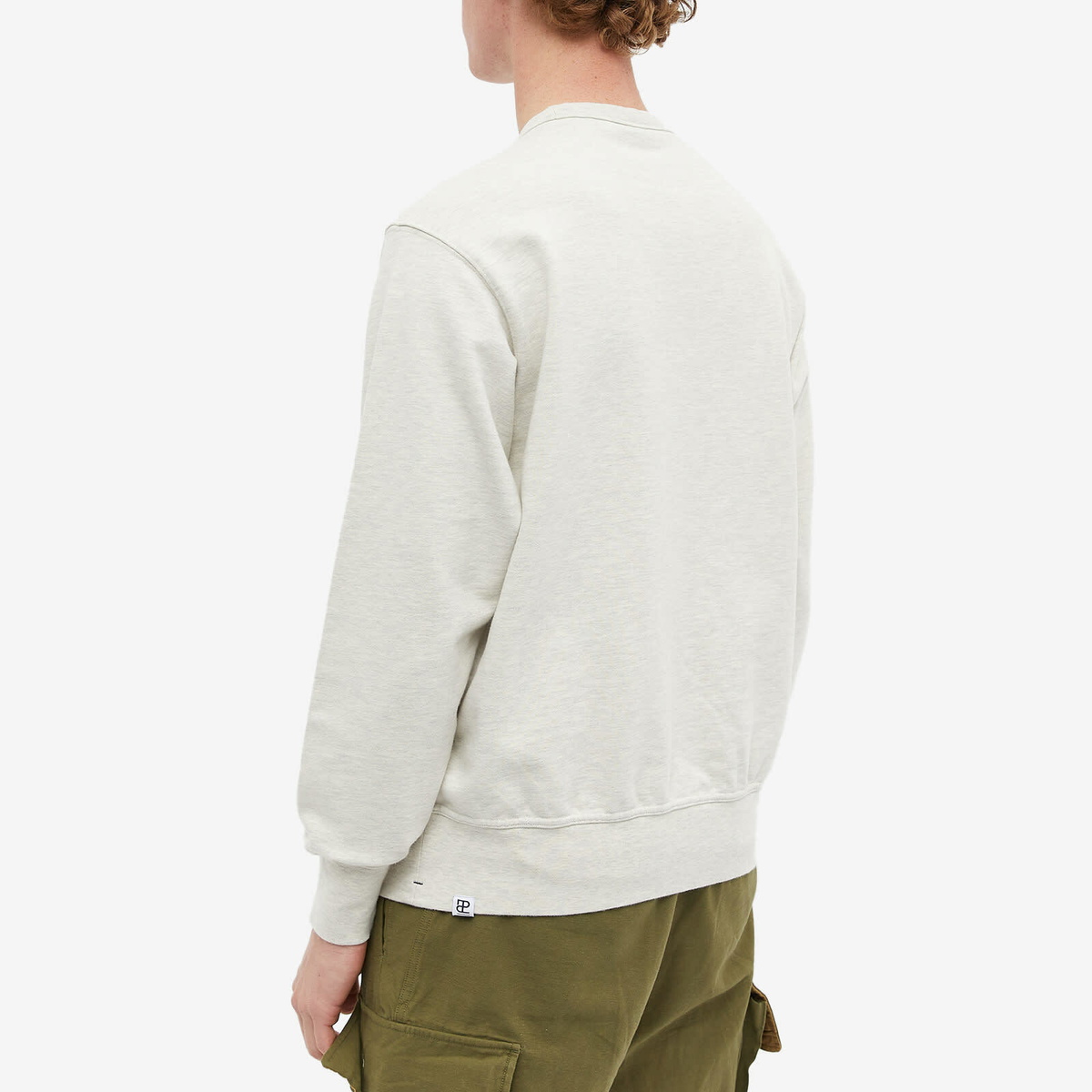 Eastlogue Men's Classic Crew Sweat in Oatmeal