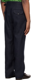 Bode Navy Suiting Trousers