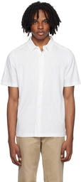 Theory White Noran Shirt