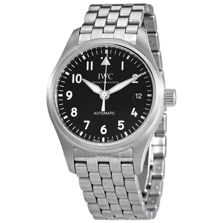 Photo: IWC Pilot Mark XVIII Automatic Black Dial Unisex Watch IW324010