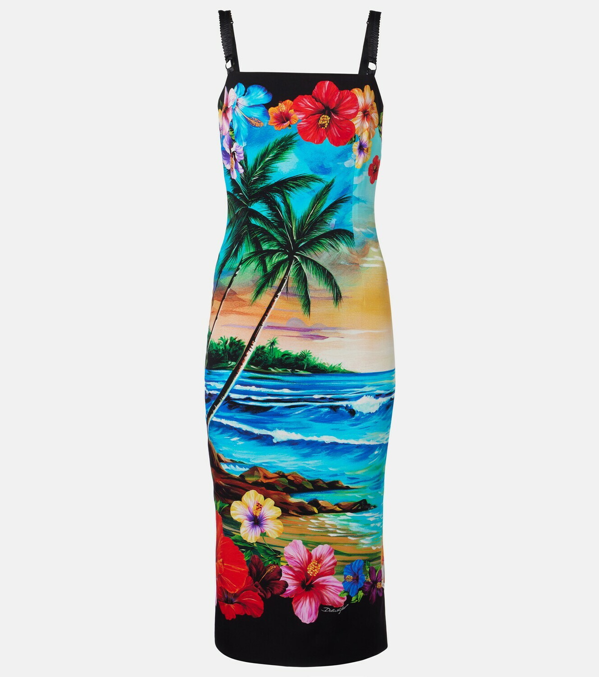 Dolce&Gabbana Printed midi dress