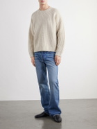 TOTEME - Ribbed Wool Sweater - Neutrals