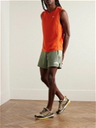 Nike Running - Trail Second Sunrise Straight-Leg Ripstop-Panelled Dri-FIT Drawstring Shorts - Green