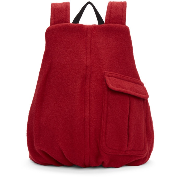 Photo: Raf Simons Red Eastpack Edition Coat Backpack